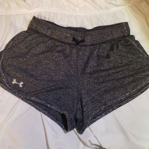 Gray Under Armour Athletic Shorts